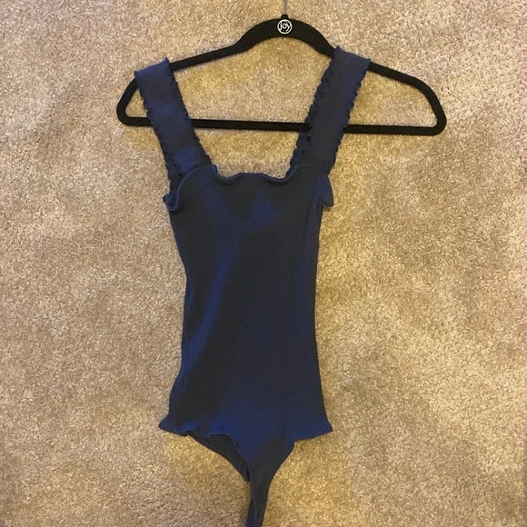 South moon under navy bodysuit size small - Picture 1 of 4